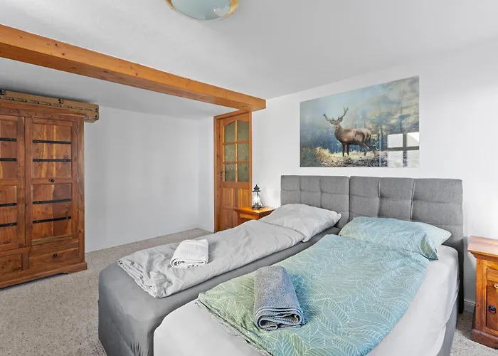 Apartamento Sabina Monteurwohnung I 75 Zoll Tv I Küche I Bad I Backofen I Trebbin